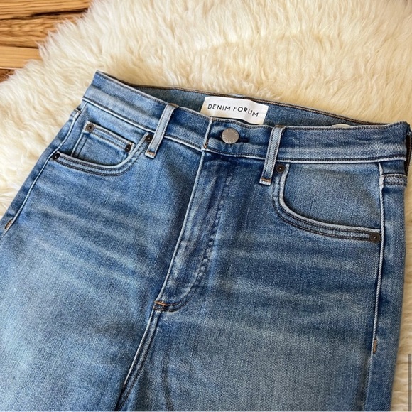 Denim Forum Lola High Rise Skinny Size 27 - Picture 9 of 10